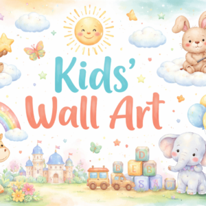 Abstract Autumn Mountain Wall Art | Copper and Charcoal Metallic Landscape