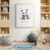 Cute Panda Wall Art for Kids Room | Be Kind Panda Nursery Poster