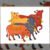 Sacred Cows of Harmony – Contemporary Indian Devotional Folk Art Wall Print