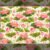 Pichwai Lotus Floral Pattern Wall Art - Elegant Pink Lotus And Petals Design for Home Decor 01 Pichwai lotus floral pattern wall art with pink lotus flowers and green leaves on ivory background
